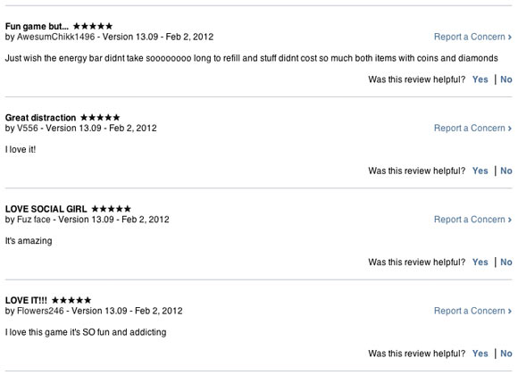 comments