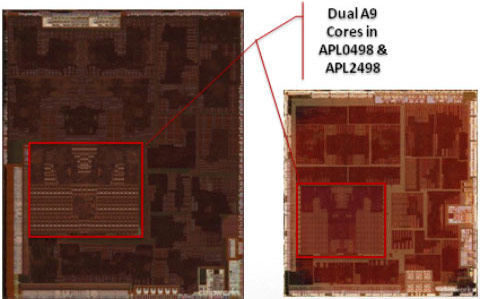 A5 из iPhone 4S и он же из Apple TV