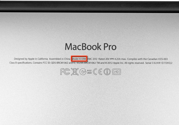 MacBook Pro с Retina-дисплеем