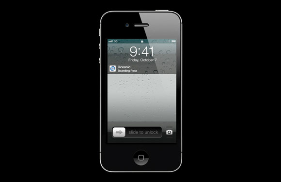 Билет на Oceanic 815 в Passbook