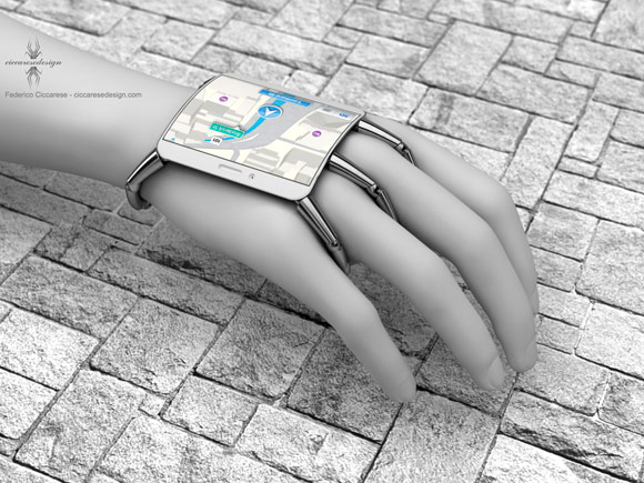 Концепт наручного «iPhone 5» от CiccareseDesign