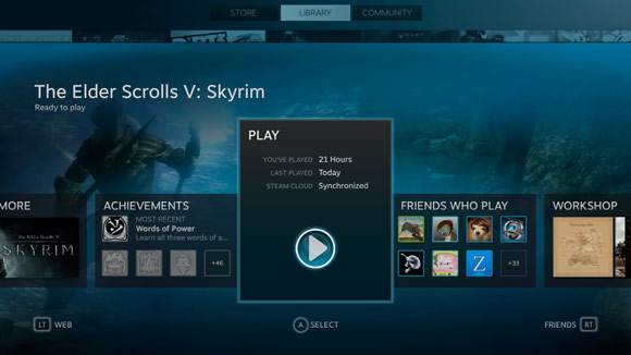 Steam Big Picture