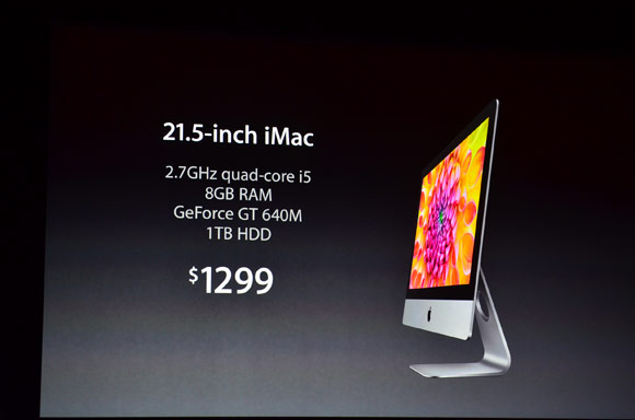 Характеристики 21,5-дюймового iMac