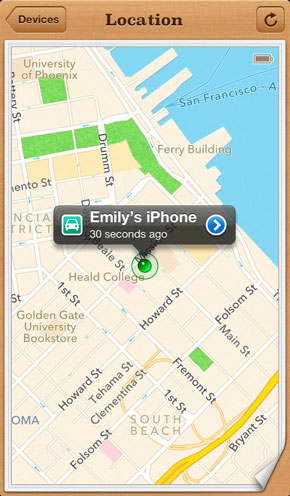 Найти iPhone