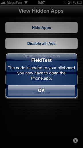 HiddenApps