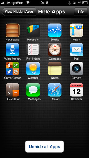 HiddenApps