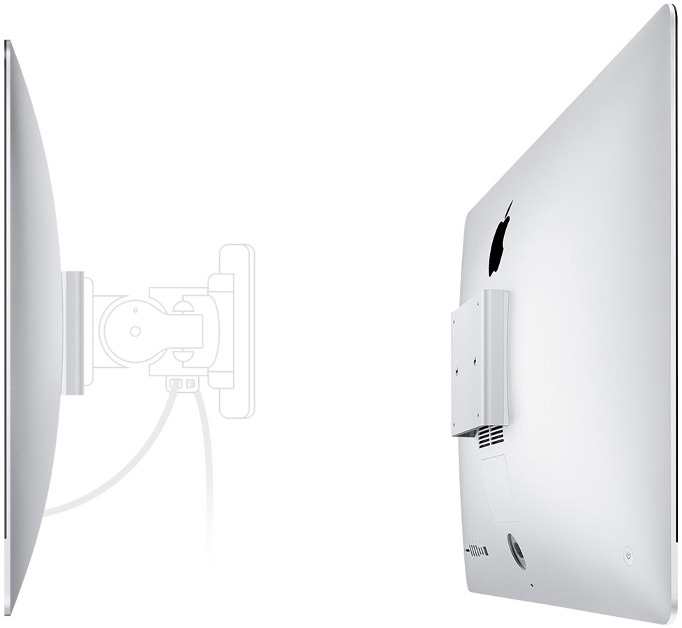 iMac c креплением VESA
