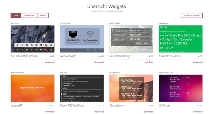 UberWidgetsCollection