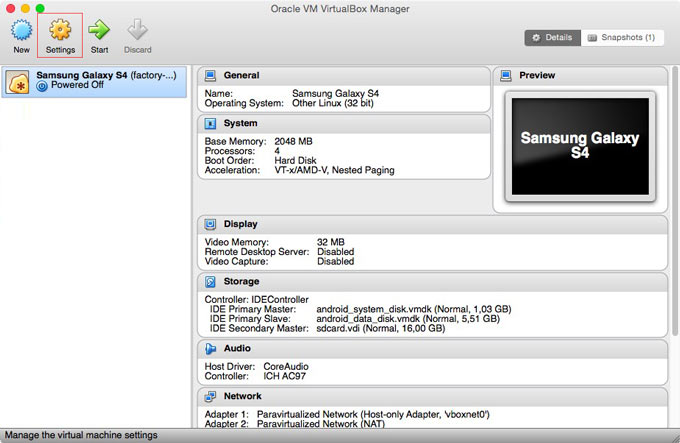 VirtualBoxSet
