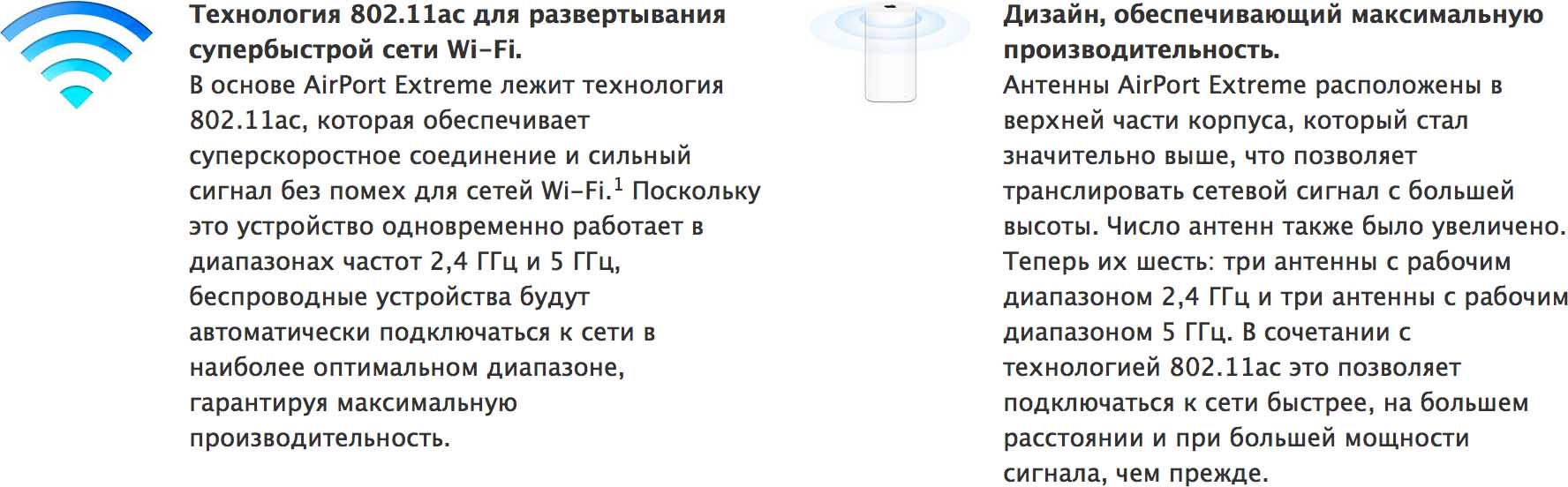 AirPort Extreme в России