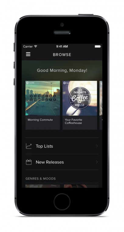Spotify-broswe