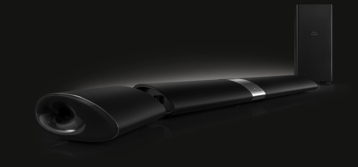 Мы нашли универсальный саундбар Philips Fidelio HTL9100