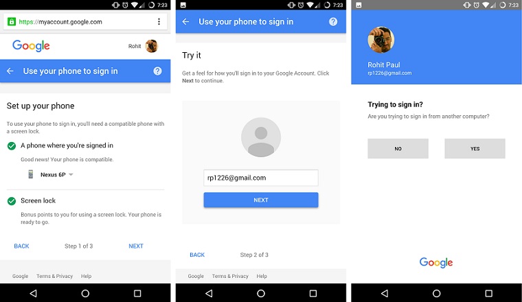 Google Password
