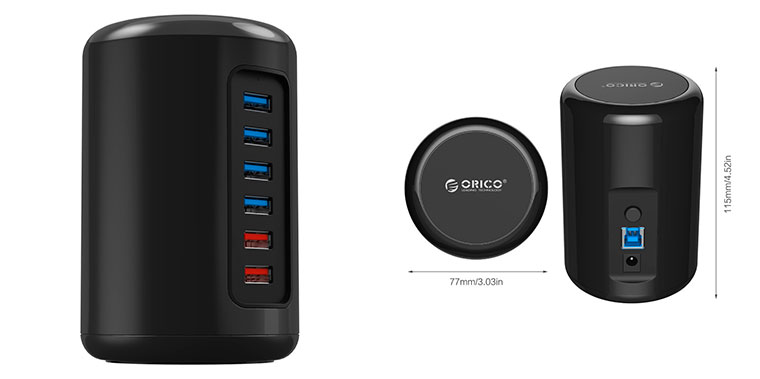 ORICO-RH4CS-BK-ABS