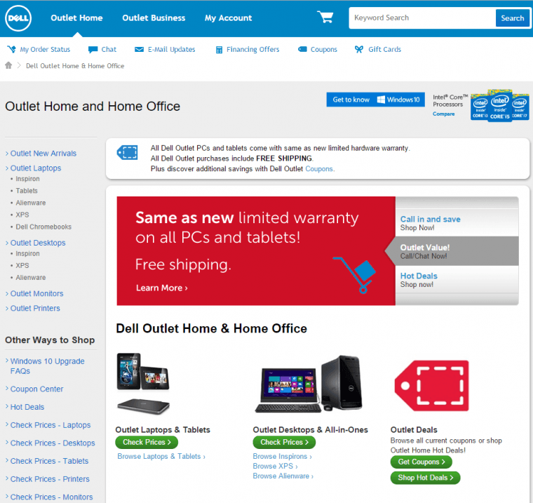 dell outlet