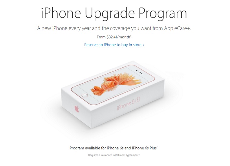 iPhone Upgrade Program