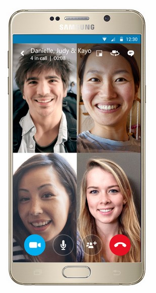Skype-Android-group-video-call