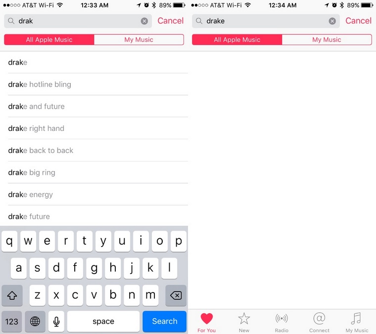 Apple-Music-search