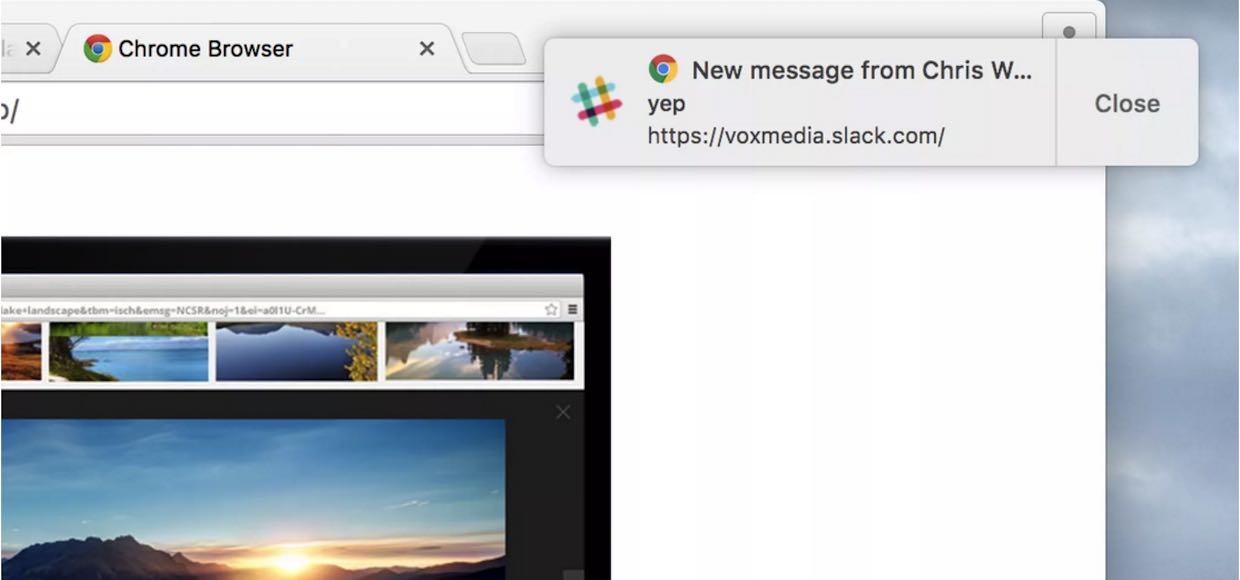 Браузер Chrome получил поддержку уведомлений в OS X