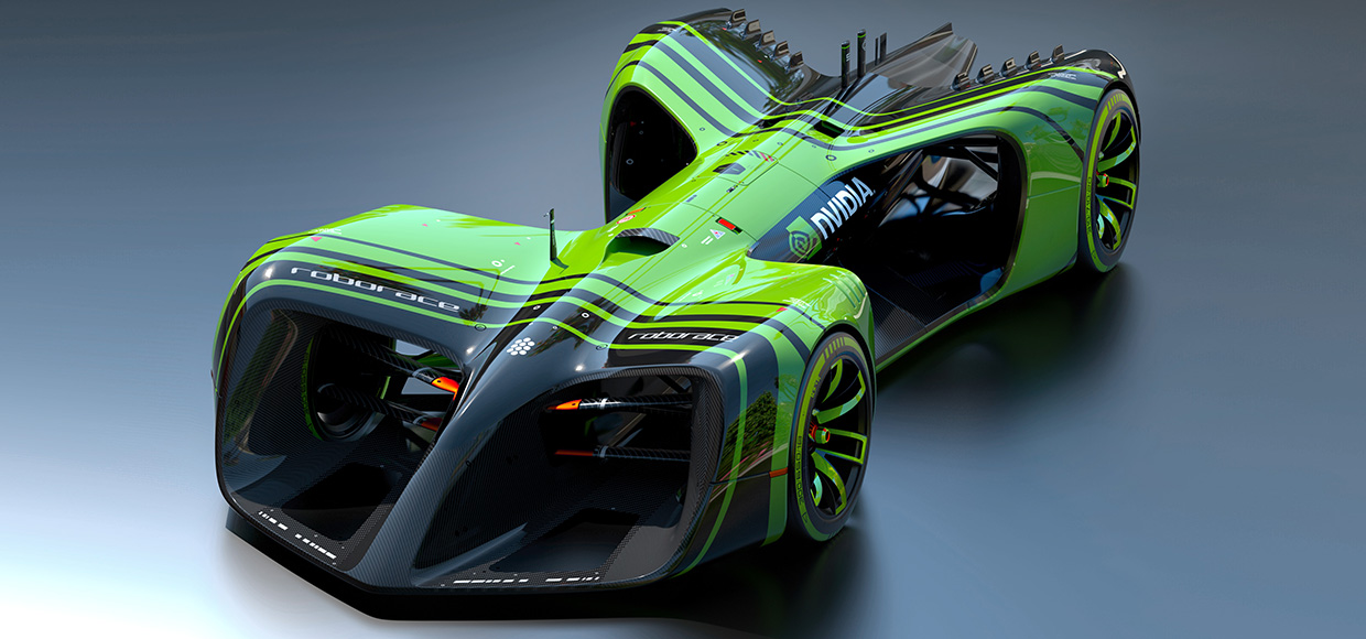 Компьютер Nvidia Drive PX 2 будет управлять автомобилями в Roborace
