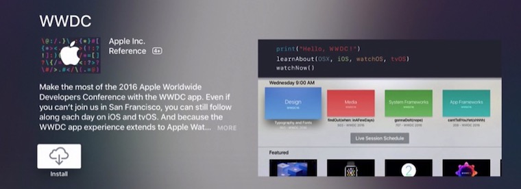 AppleTVWatchWWDC