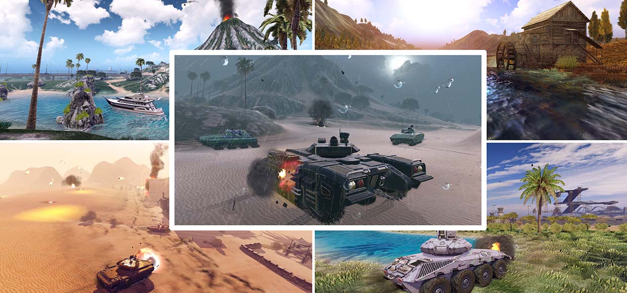 В App Store появился Infinite Tanks, мощный конкурент WoT