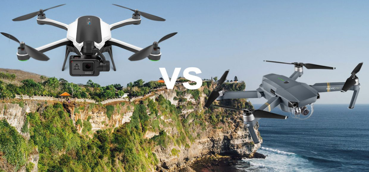 Битва дронов. DJI Mavic против GoPro KARMA – кто лучше?