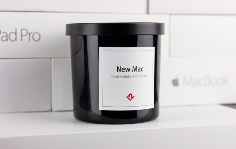 TwelveSouth выпустил свечи с запахом нового Mac. НЮХАЙ