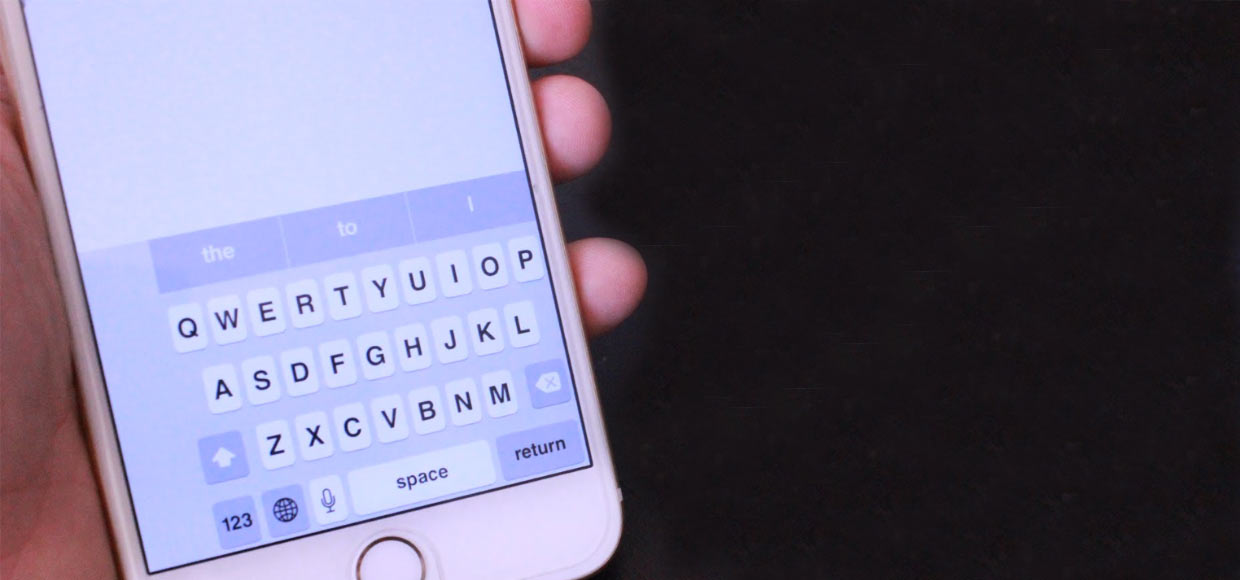 В коде iOS 10 найдена клавиатура для ввода одной рукой