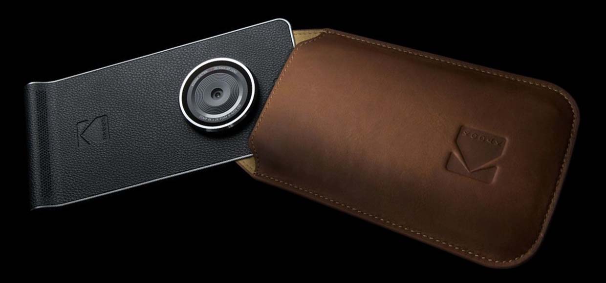 Kodak выпустит фотокамеру со встроенным смартфоном
