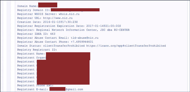 whois