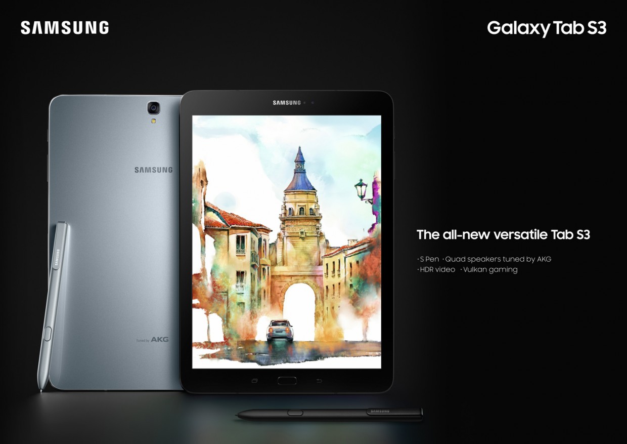 Samsung представила три планшета и новый шлем виртуальной реальности