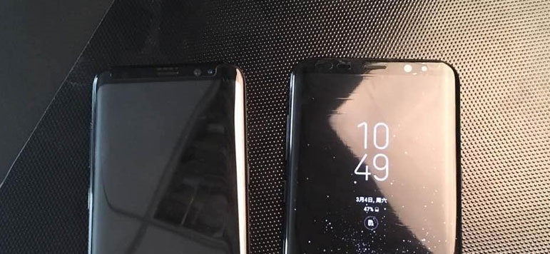 Появились фотографии Samsung Galaxy S8 и S8+ в цвете Jet Black