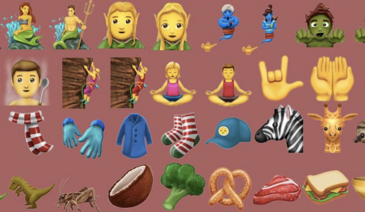 Смотри 69 новых смайликов, которые появятся в iOS 11