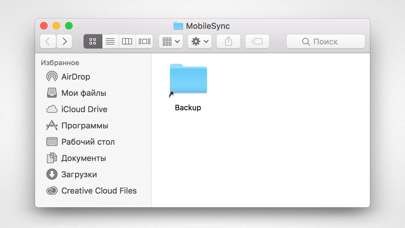 backup