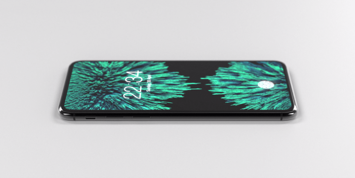 Появился шикарный концепт безрамочного iPhone 8