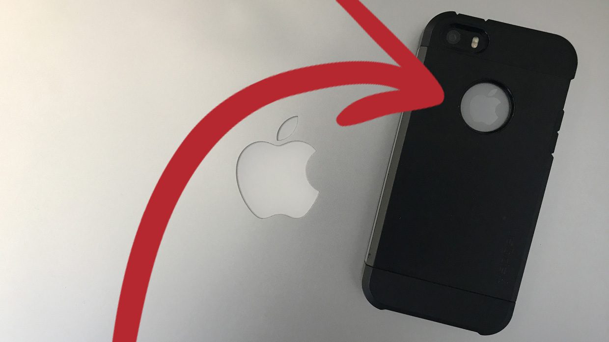 Зачем в чехлах для iPhone делают дырку для яблока