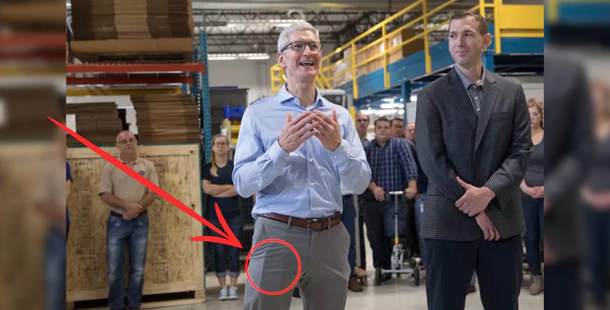 Ничего особенного, просто iPhone 8 в штанах Тима Кука