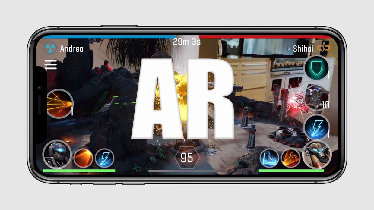 Как работает дополненная реальность в iOS 11. На примере игры The Machines