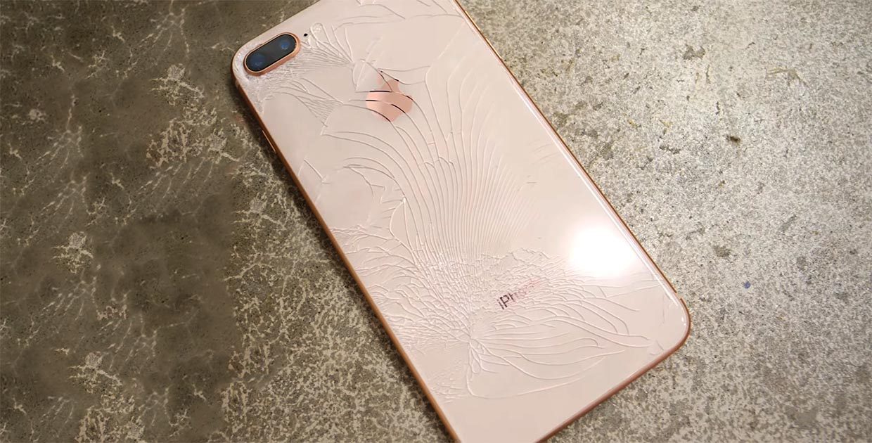 Первые дроп-тесты iPhone 8 и iPhone 8 Plus
