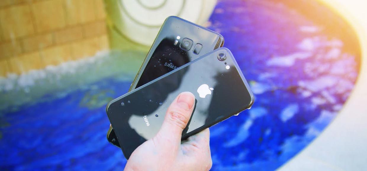 Новый iPhone 8 попытались утопить