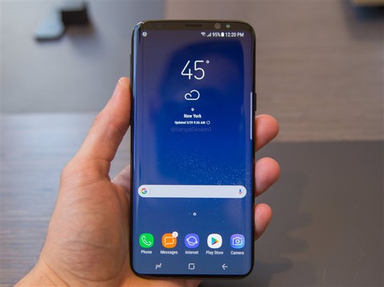 Появились качественные рендеры Samsung Galaxy S9
