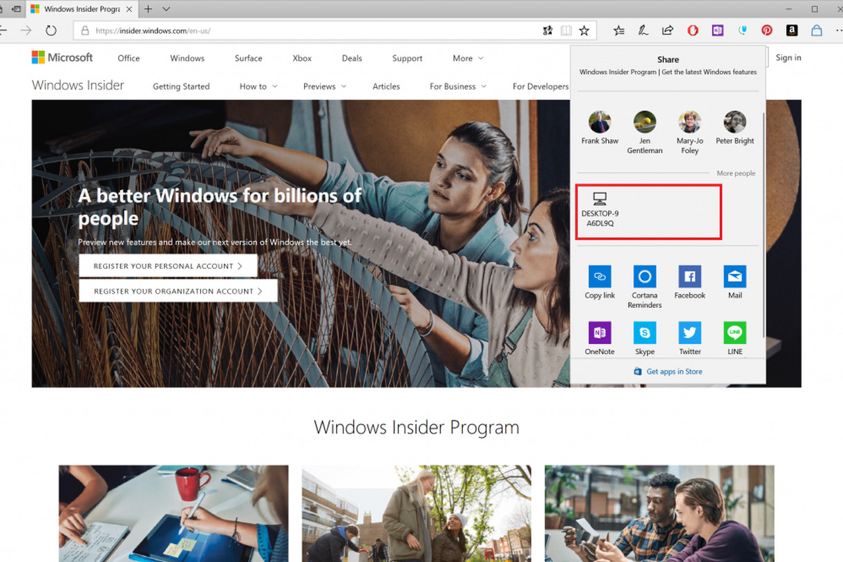 Microsoft представила собственный AirDrop