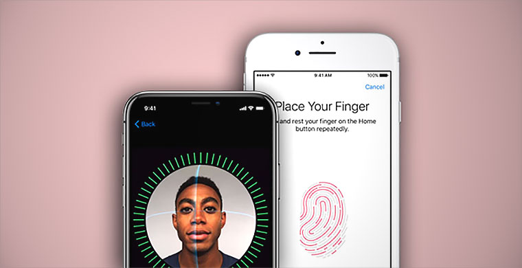 Touch ID работает намного быстрее Face ID