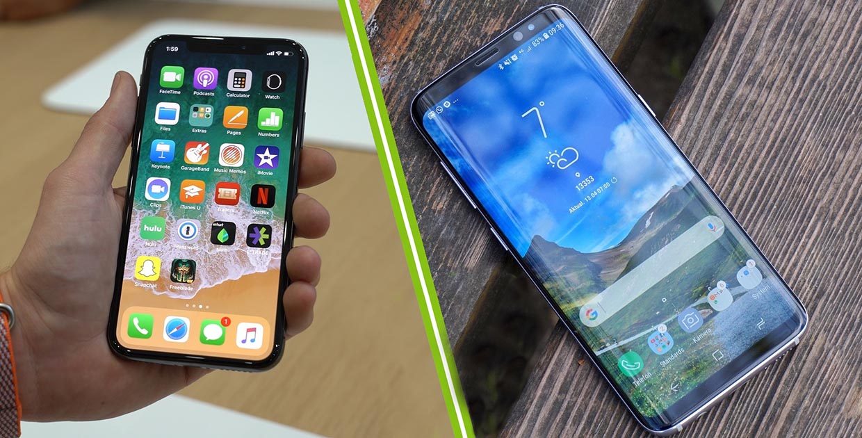 Я посмотрел на iPhone X, но купил Samsung Galaxy S8