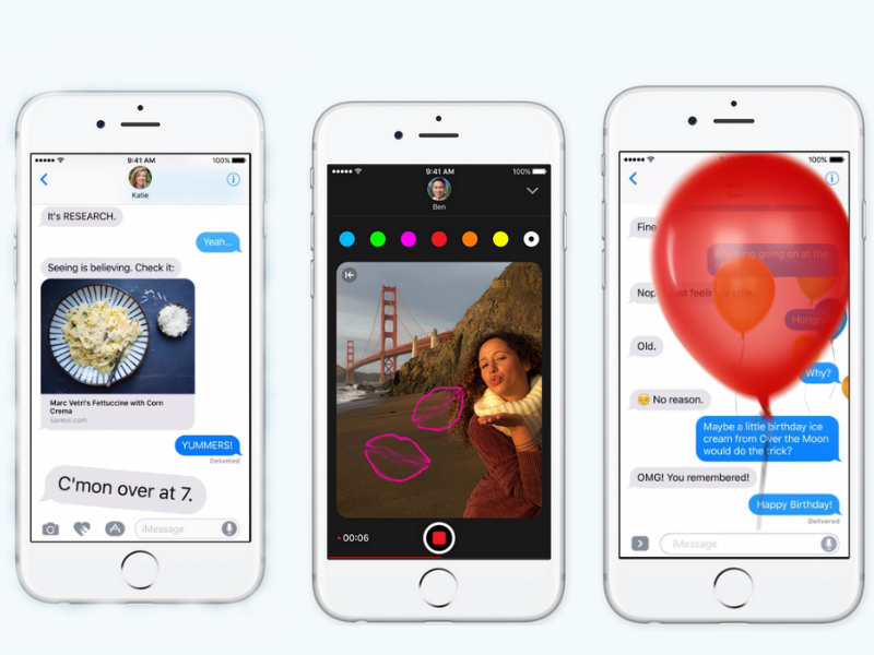 Что будет, если отправить «С Новым годом!» в iMessage