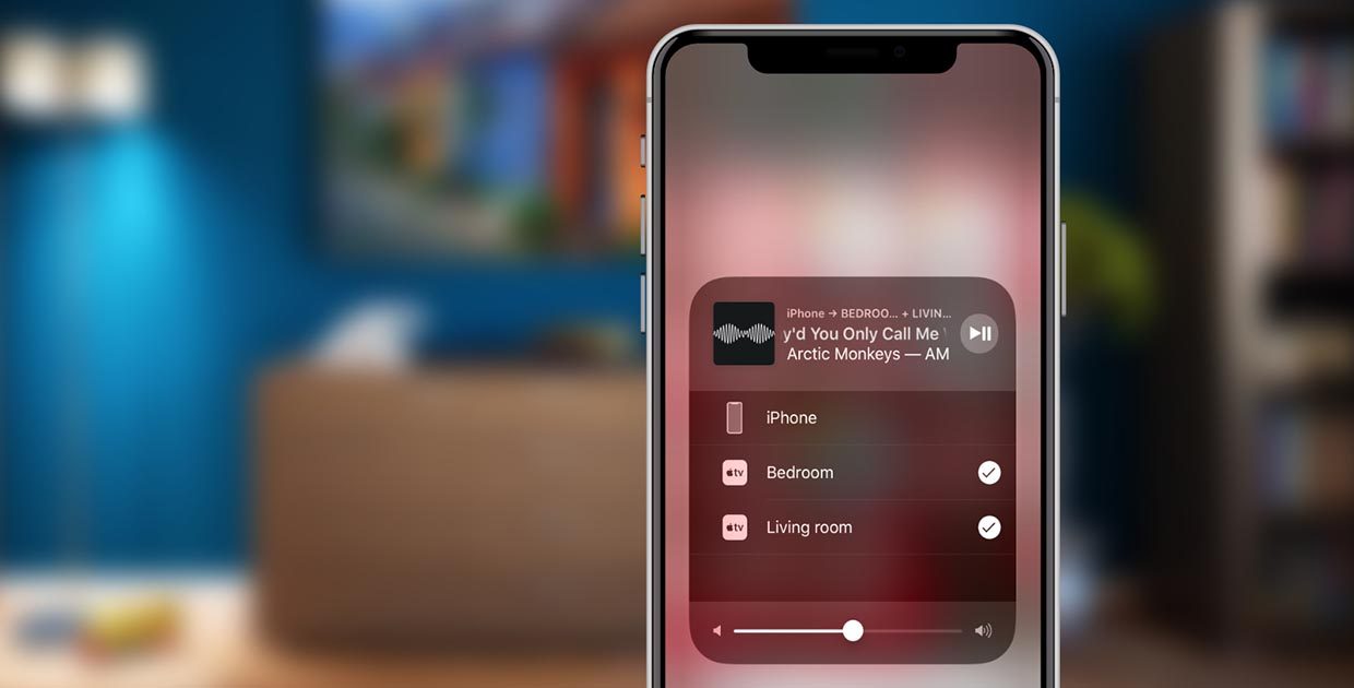 В iOS 11.3 наконец добавили AirPlay 2