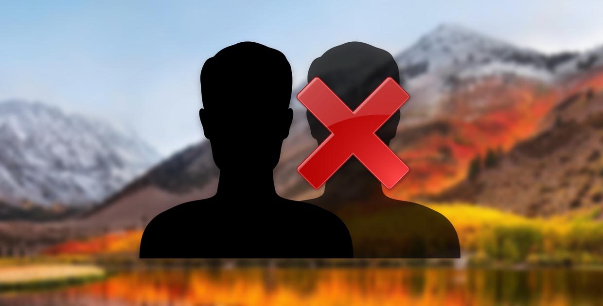 Как правильно удалить пользователя в macOS