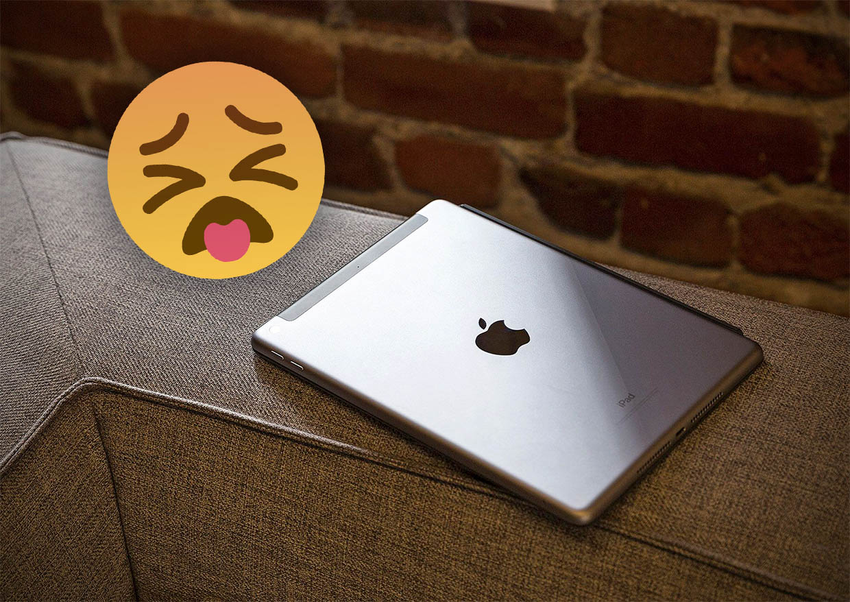 Купил новый iPad и нашёл в нём волос. Это не шутка