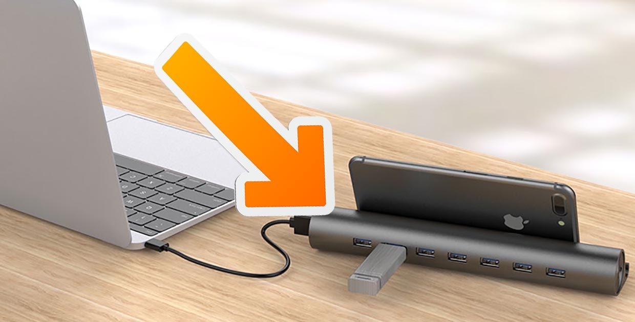 Можно брать. Подставка для iPhone с USB-портами для Mac